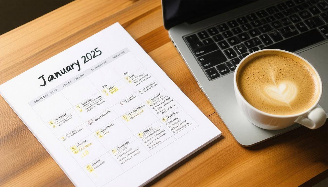 January payment calendar